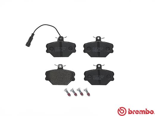 A.B.S. P 23 044 BREMBO Bremsbelagsatz, Scheibenbremse